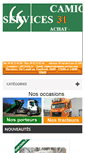 Mobile Screenshot of camion-services.com